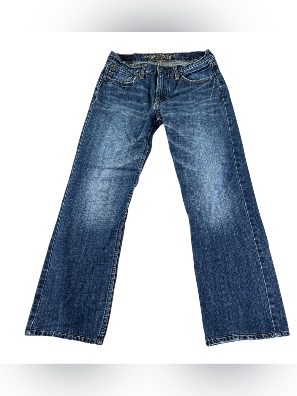American Eagle Original Straight Jeans Men’s 29x30 100% Cotton Medium Wash